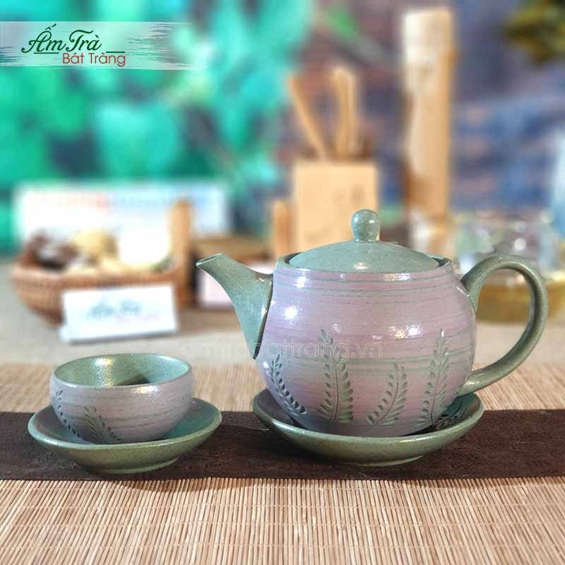Ấm Chén Trà Bát Tràng