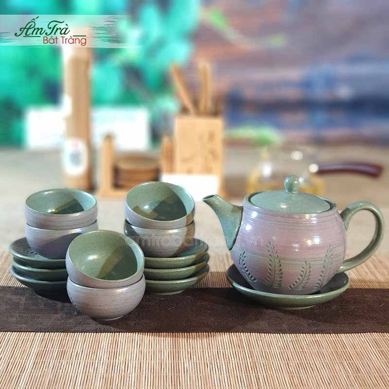 Ấm Chén Trà Bát Tràng
