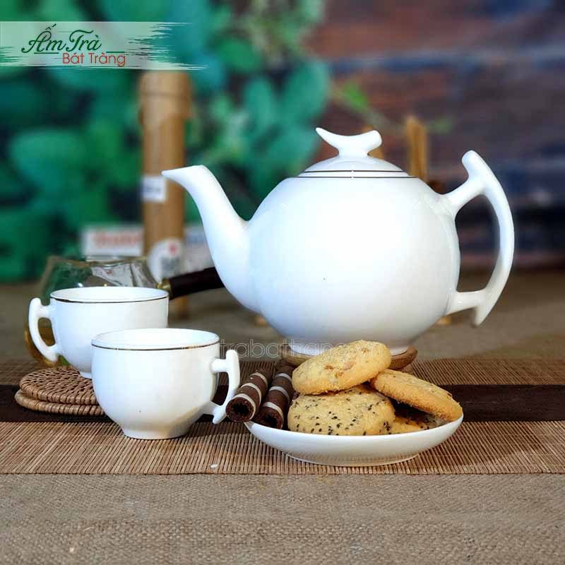 Ấm Chén Trà Bát Tràng