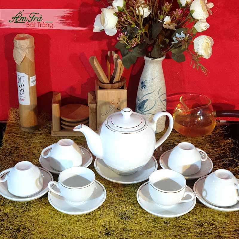 Ấm Chén Trà Bát Tràng