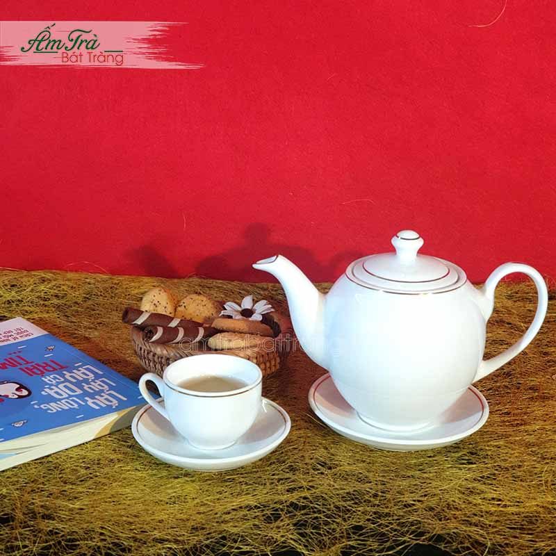 Ấm Chén Trà Bát Tràng