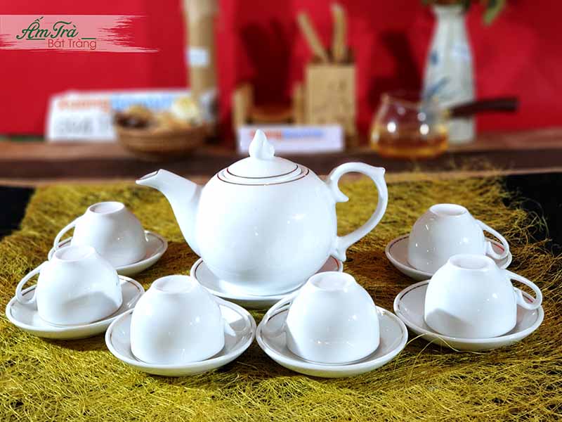 Ấm Chén Trà Bát Tràng