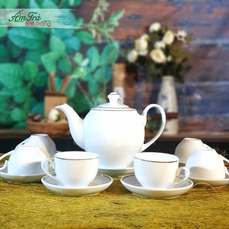 Ấm Chén Trà Bát Tràng