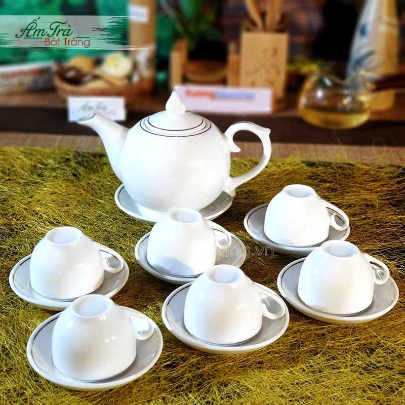 Ấm Chén Trà Bát Tràng