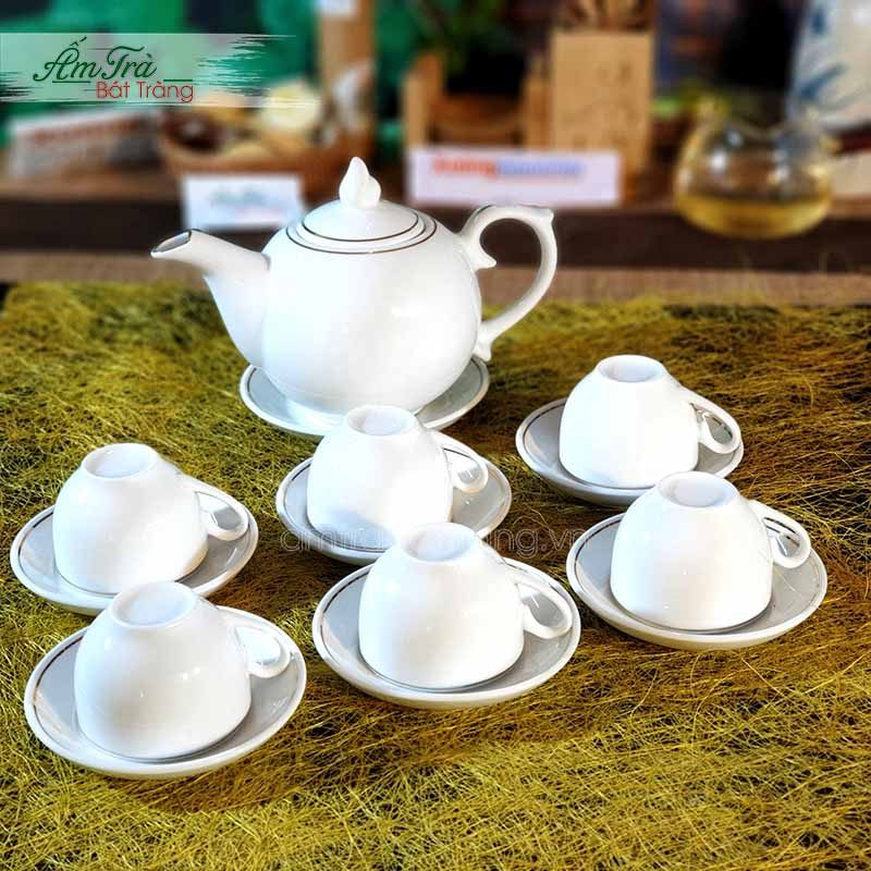 Ấm Chén Trà Bát Tràng