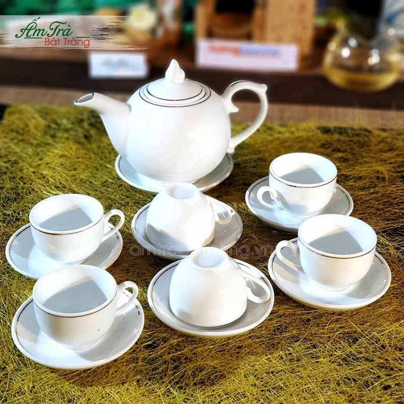 Ấm Chén Trà Bát Tràng