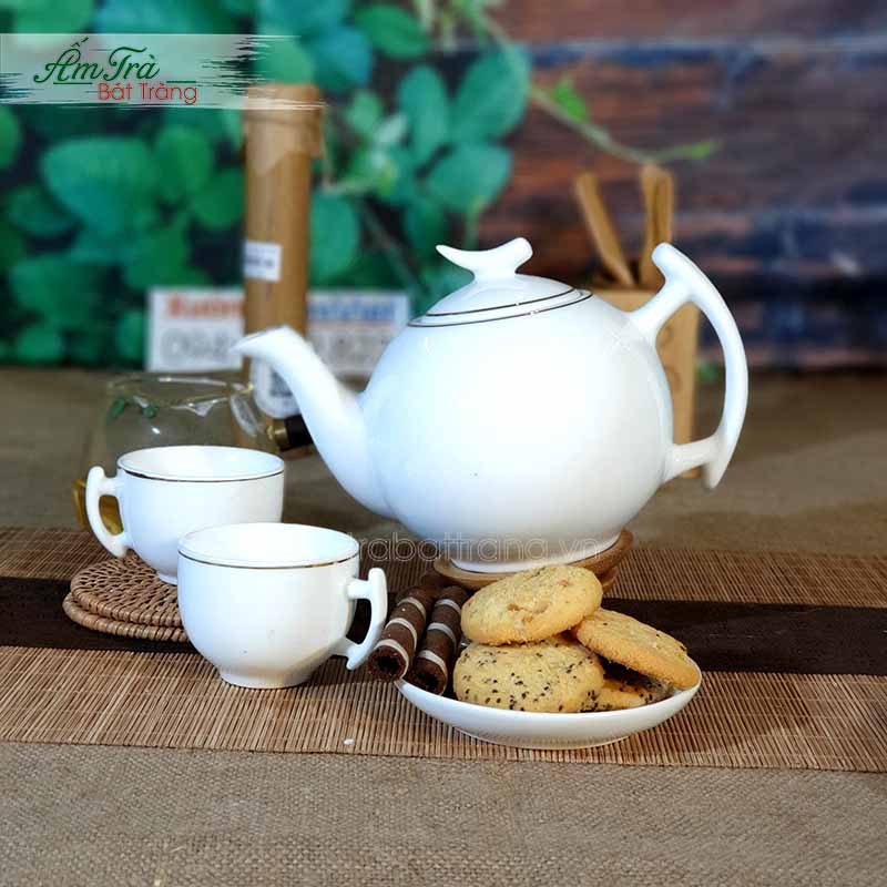 Ấm Chén Trà Bát Tràng