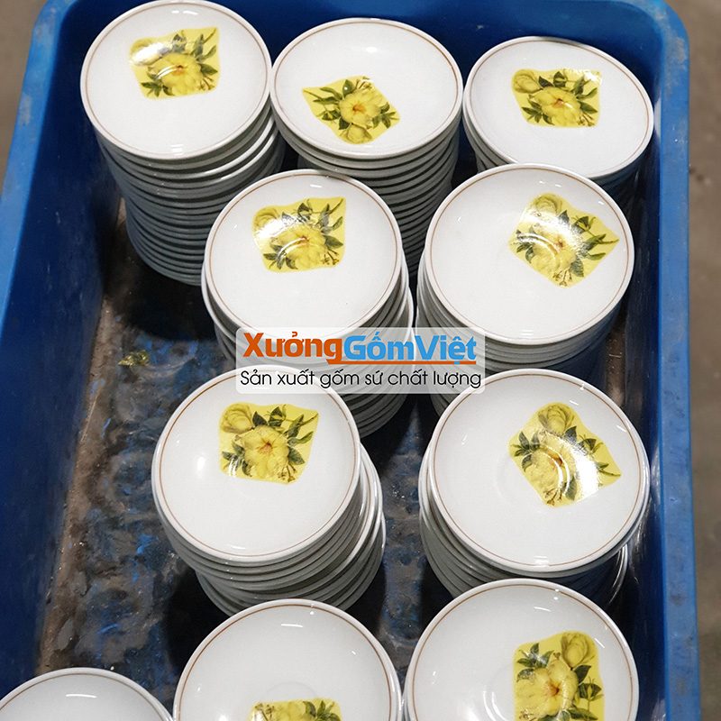 Ấm Chén Trà Bát Tràng