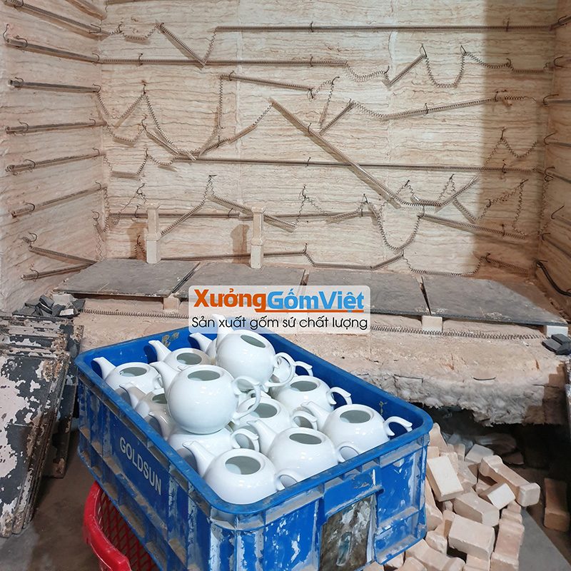 Ấm Chén Trà Bát Tràng