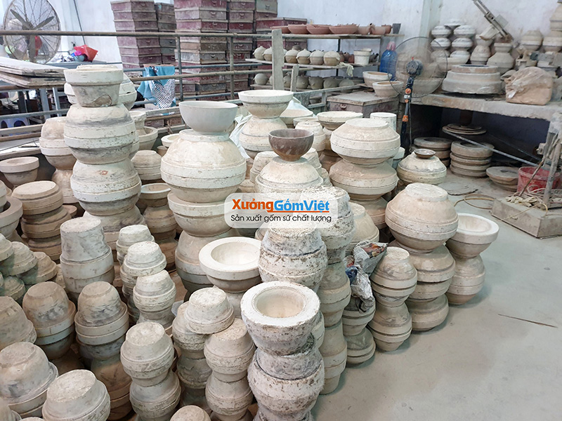 Ấm Chén Trà Bát Tràng