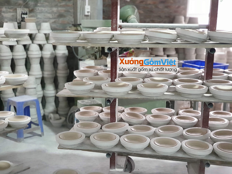 Ấm Chén Trà Bát Tràng