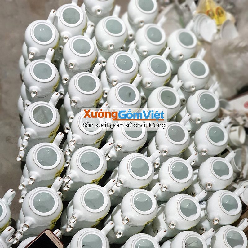 Ấm Chén Trà Bát Tràng