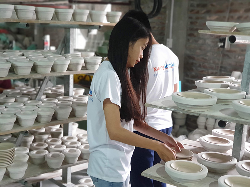 Ấm Chén Trà Bát Tràng