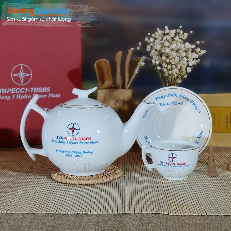 Ấm chén quà tặng khuyến mãi