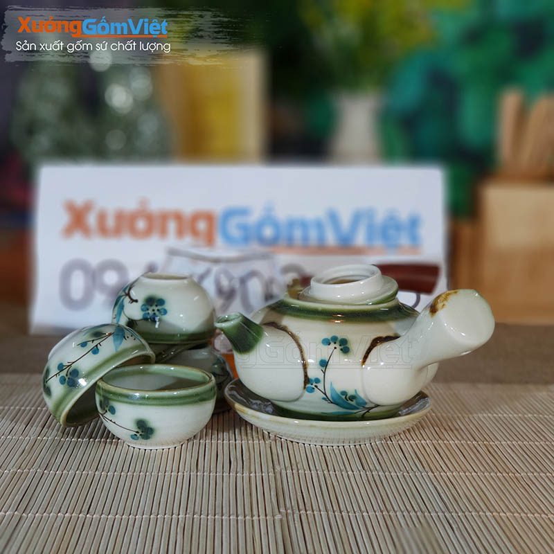 Ấm Chén Trà Bát Tràng