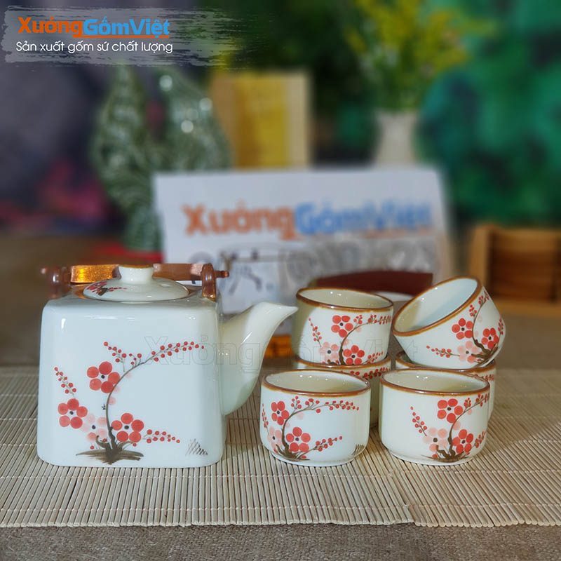 Ấm Chén Trà Bát Tràng