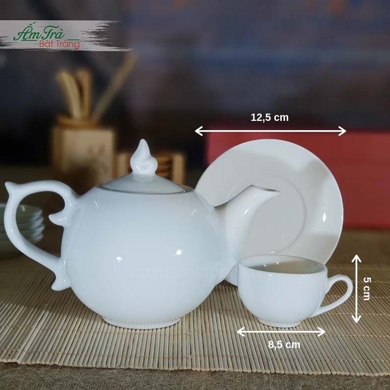 Ấm Chén Trà Bát Tràng