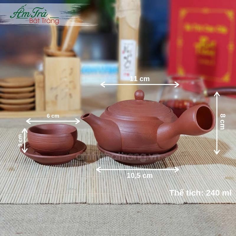 Ấm Chén Trà Bát Tràng