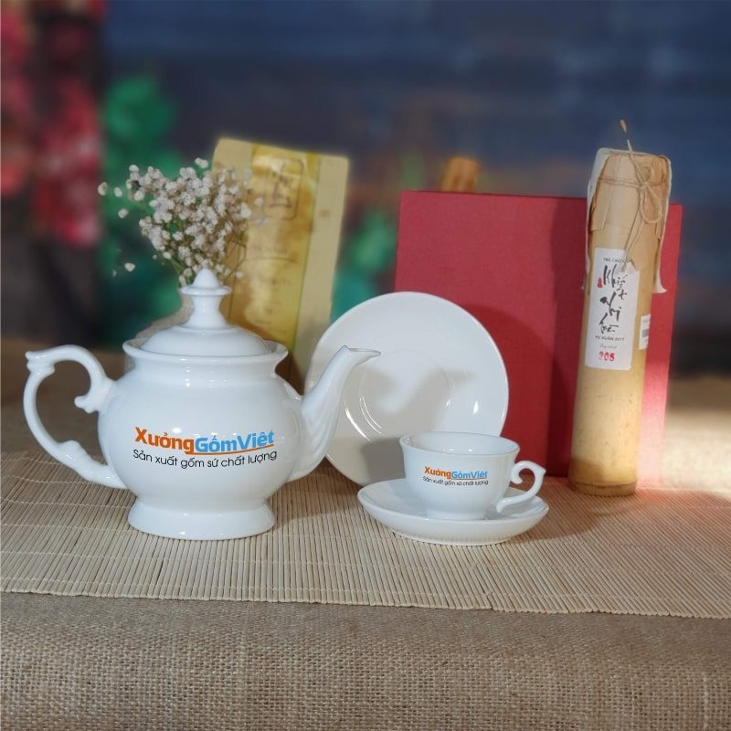 Ấm Chén Trà Bát Tràng