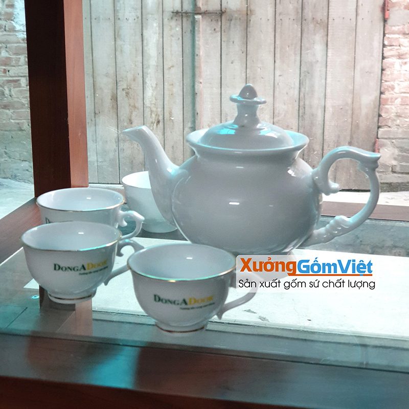 Ấm Chén Trà Bát Tràng