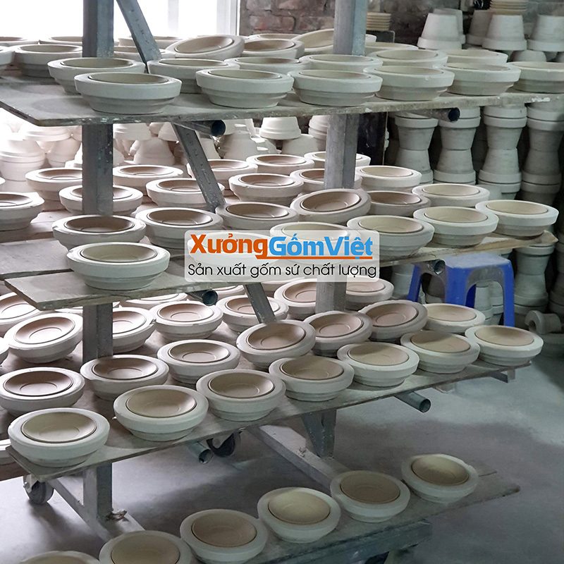 Ấm Chén Trà Bát Tràng