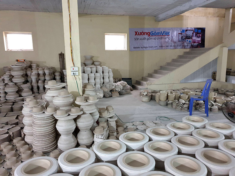 Ấm Chén Trà Bát Tràng