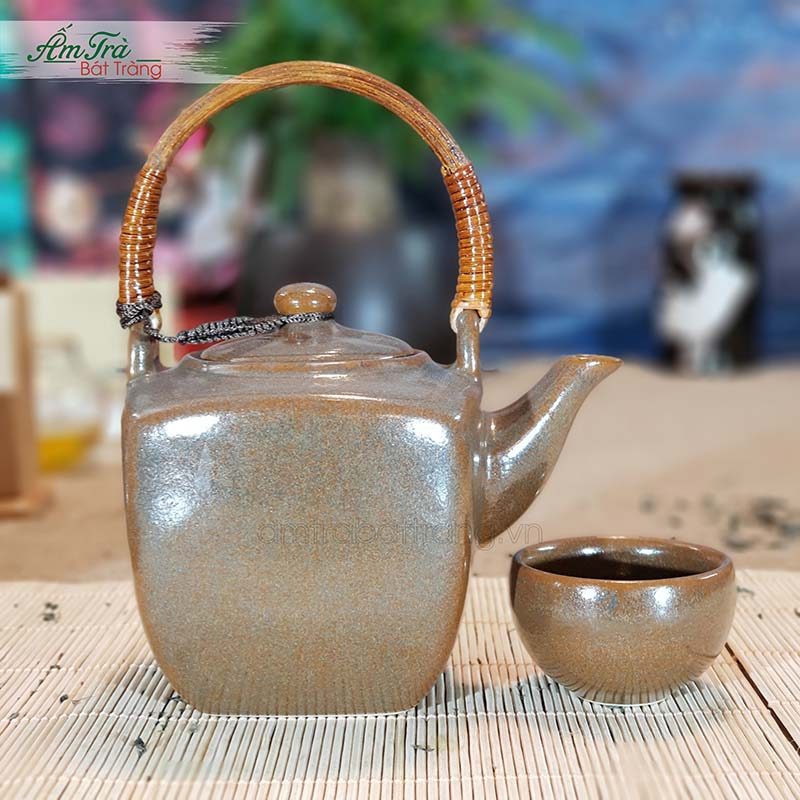 Ấm Chén Trà Bát Tràng