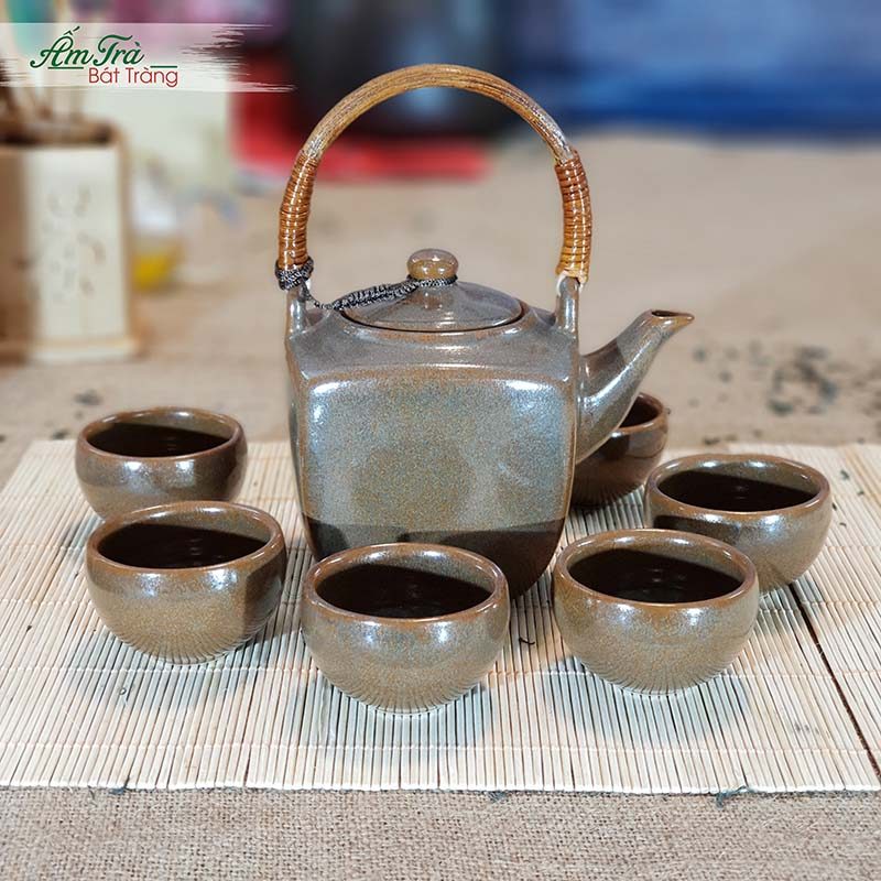 Ấm Chén Trà Bát Tràng