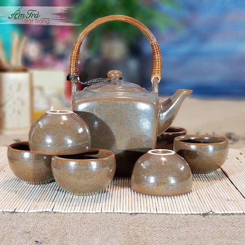 Ấm Chén Trà Bát Tràng