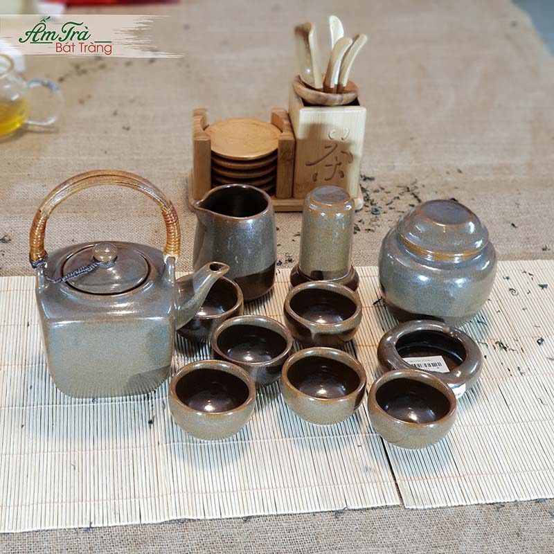 Ấm Chén Trà Bát Tràng