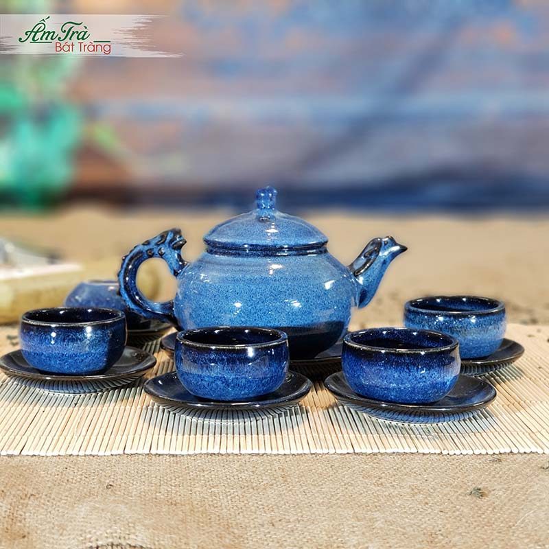 Ấm Chén Trà Bát Tràng