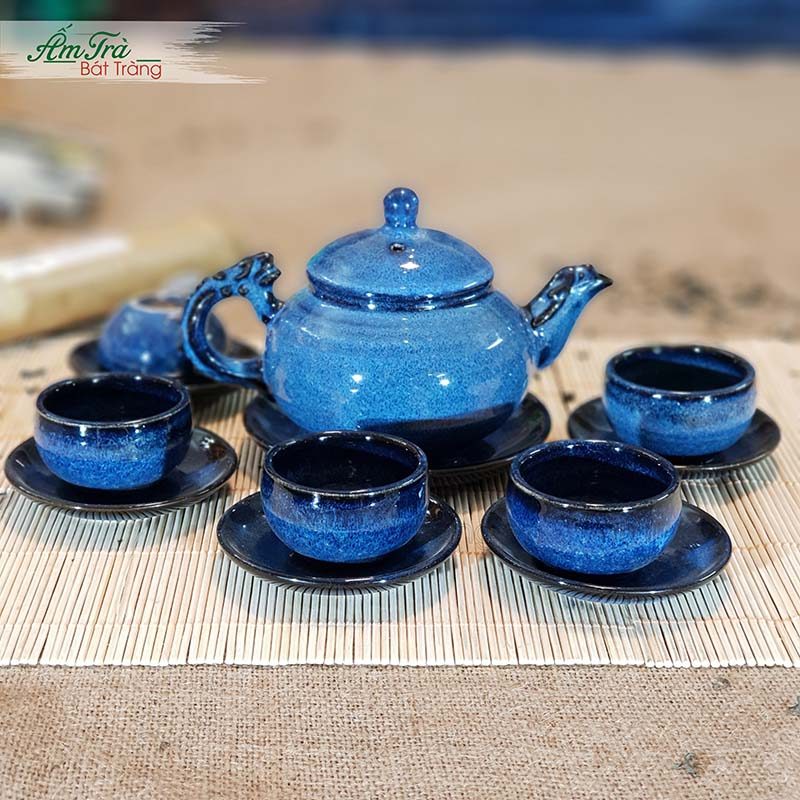 Ấm Chén Trà Bát Tràng