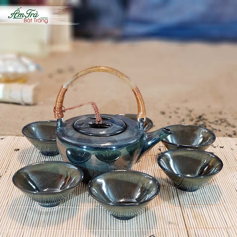 Ấm Chén Trà Bát Tràng