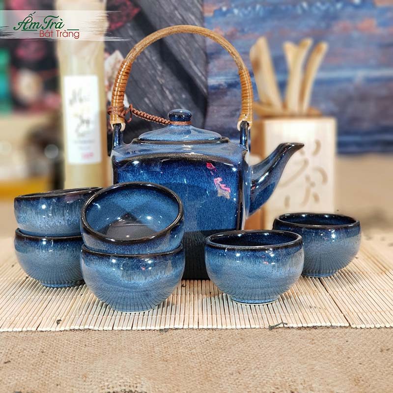 Ấm Chén Trà Bát Tràng
