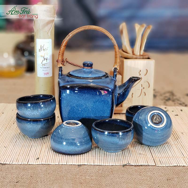 Ấm Chén Trà Bát Tràng