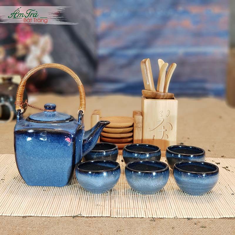 Ấm Chén Trà Bát Tràng