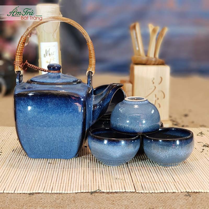 Ấm Chén Trà Bát Tràng