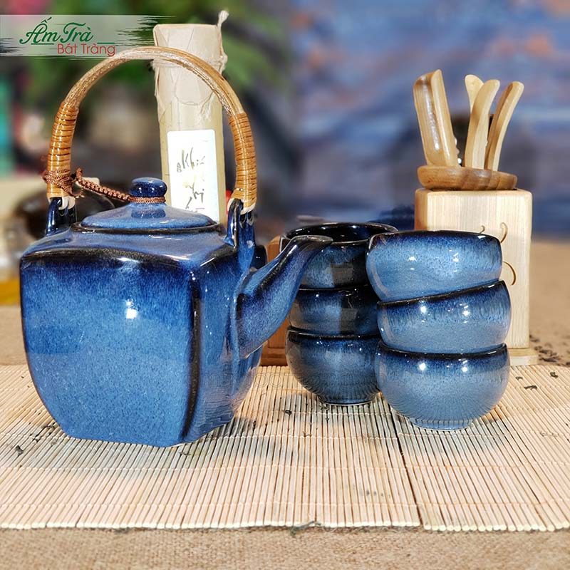 Ấm Chén Trà Bát Tràng