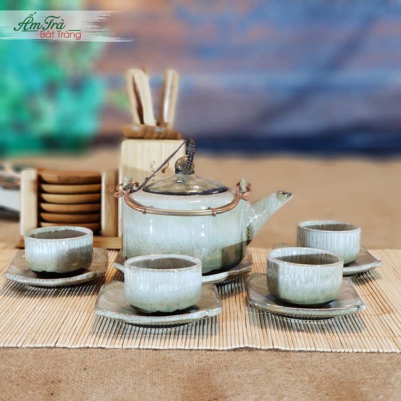 Ấm Chén Trà Bát Tràng