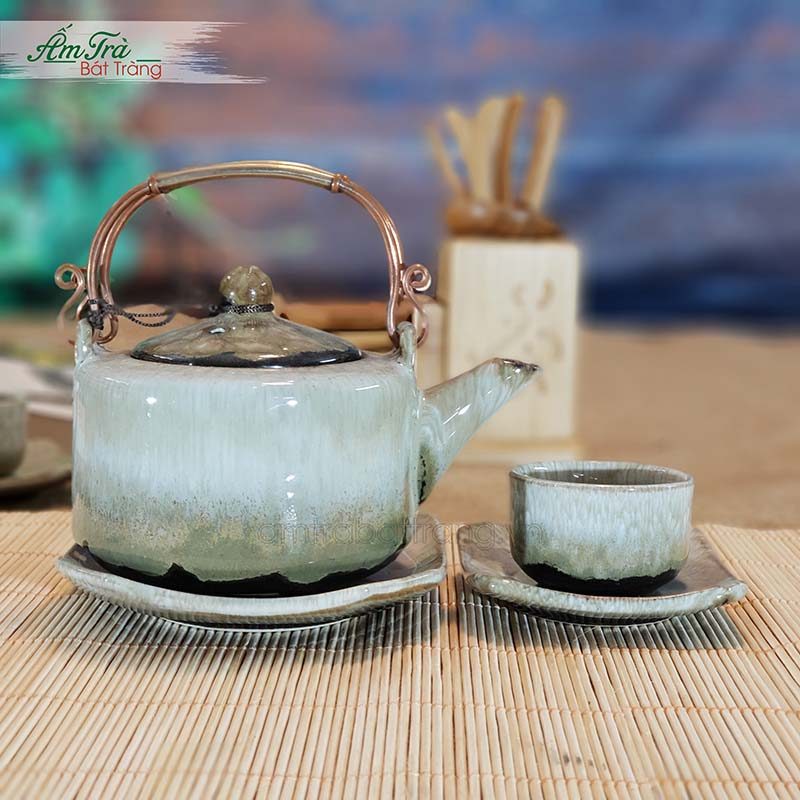 Ấm Chén Trà Bát Tràng