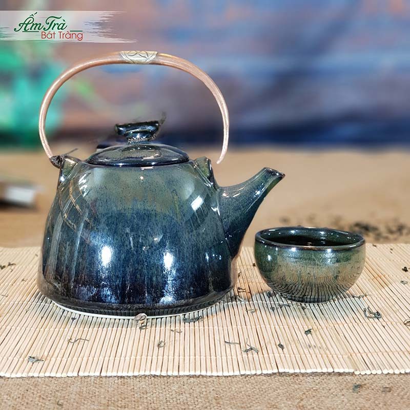Ấm Chén Trà Bát Tràng