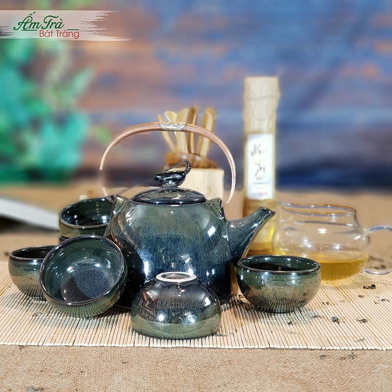 Ấm Chén Trà Bát Tràng