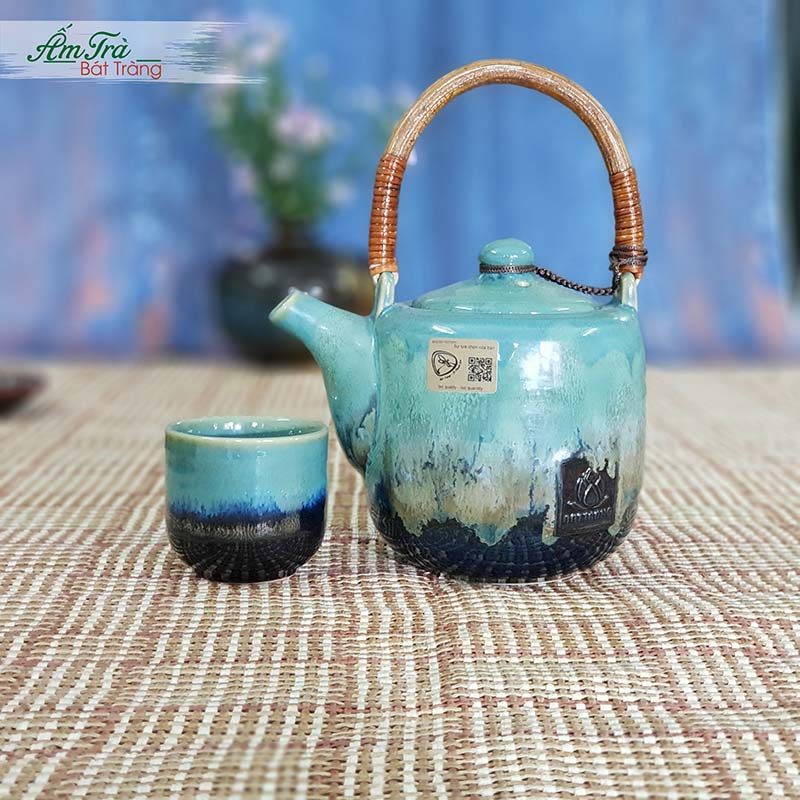 Ấm Chén Trà Bát Tràng