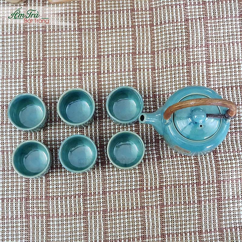 Ấm Chén Trà Bát Tràng