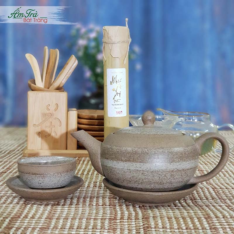 Ấm Chén Trà Bát Tràng