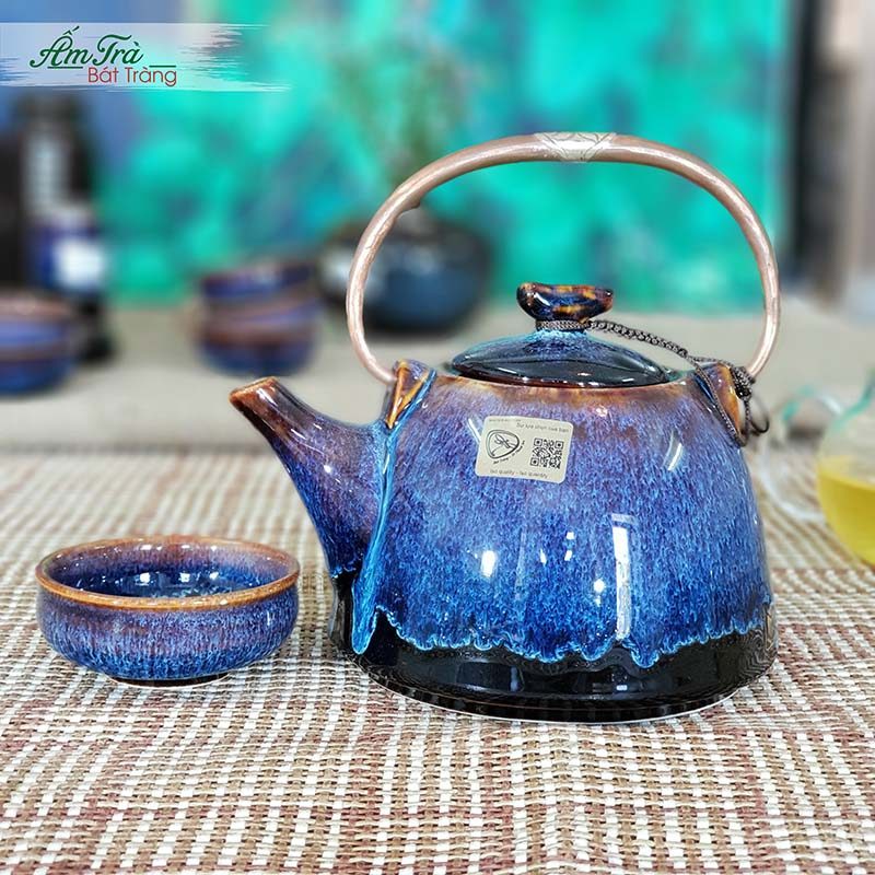 Ấm Chén Trà Bát Tràng