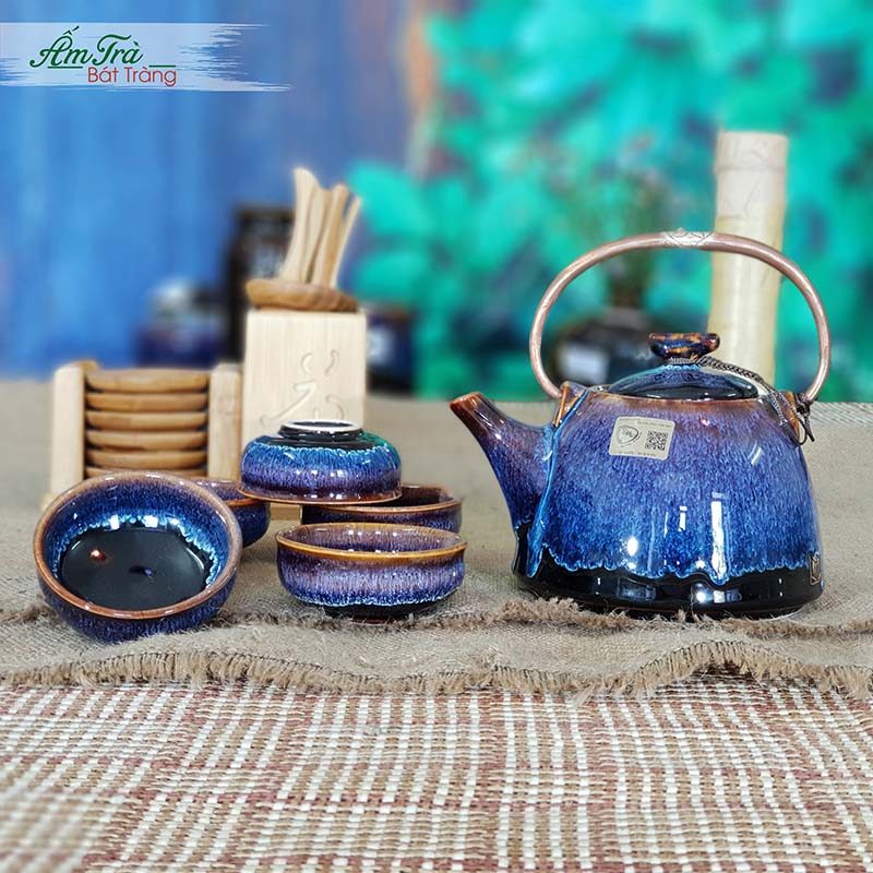 Ấm Chén Trà Bát Tràng