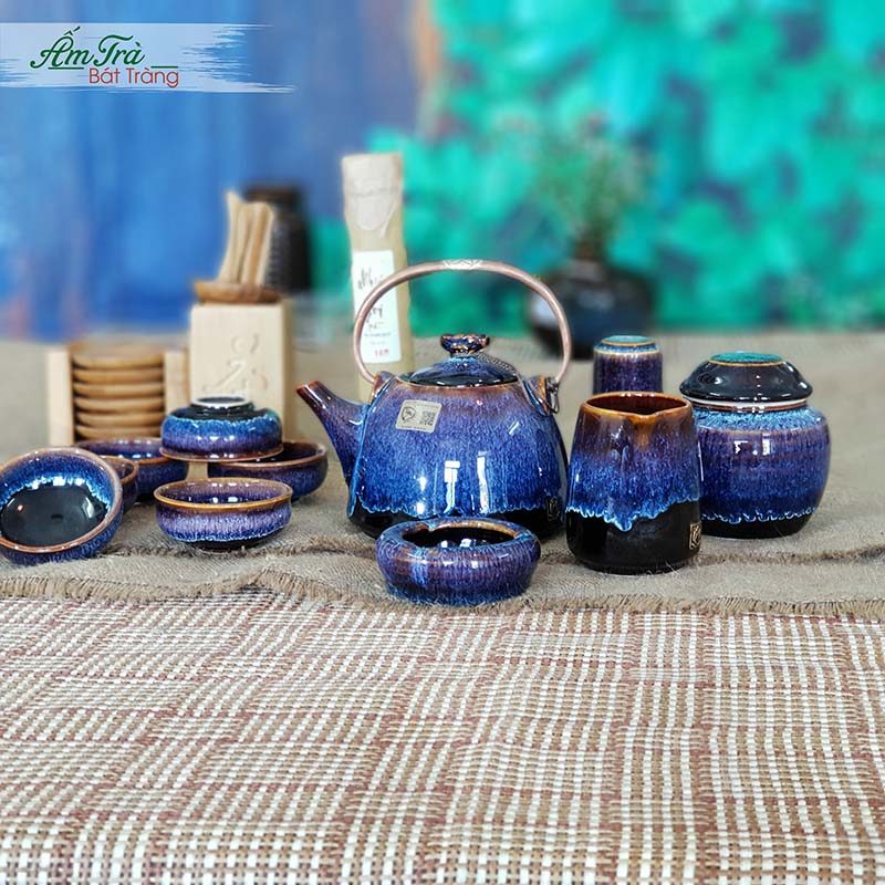 Ấm Chén Trà Bát Tràng