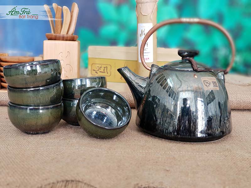 Ấm Chén Trà Bát Tràng