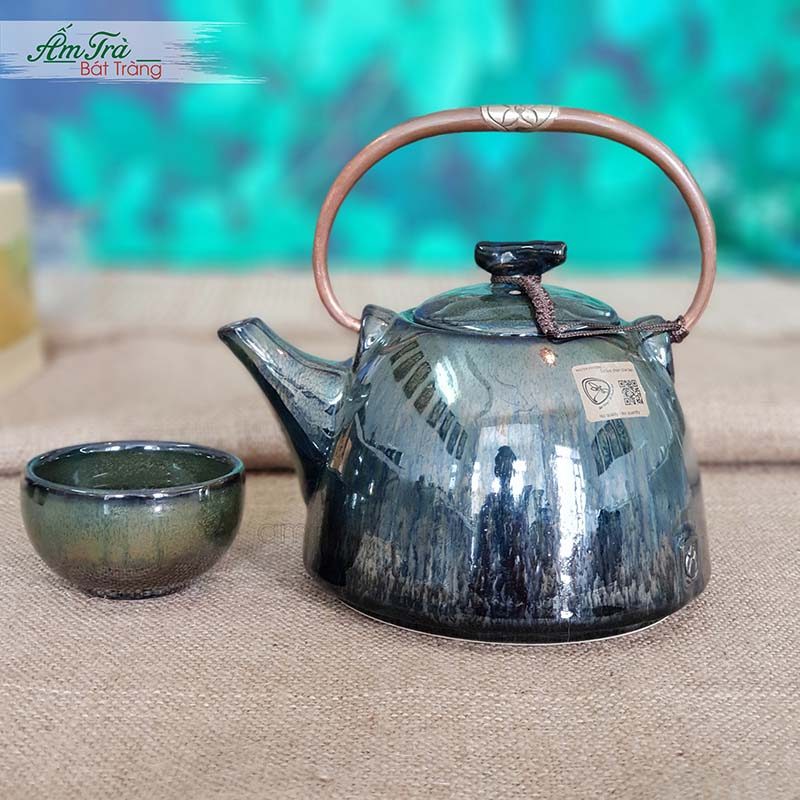 Ấm Chén Trà Bát Tràng
